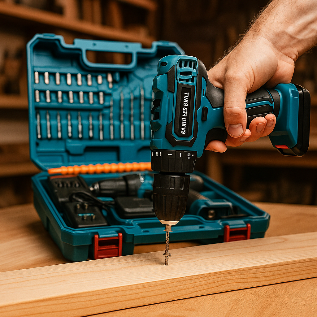 Kit Taladro Pro 48V – Inalámbrico + Maletín de Poder