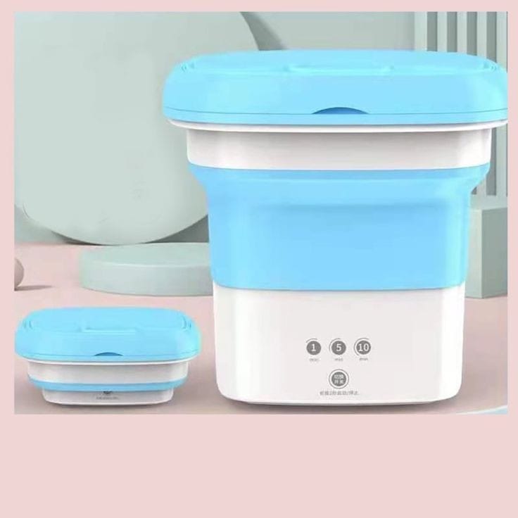 mini lavadora portátil plegable