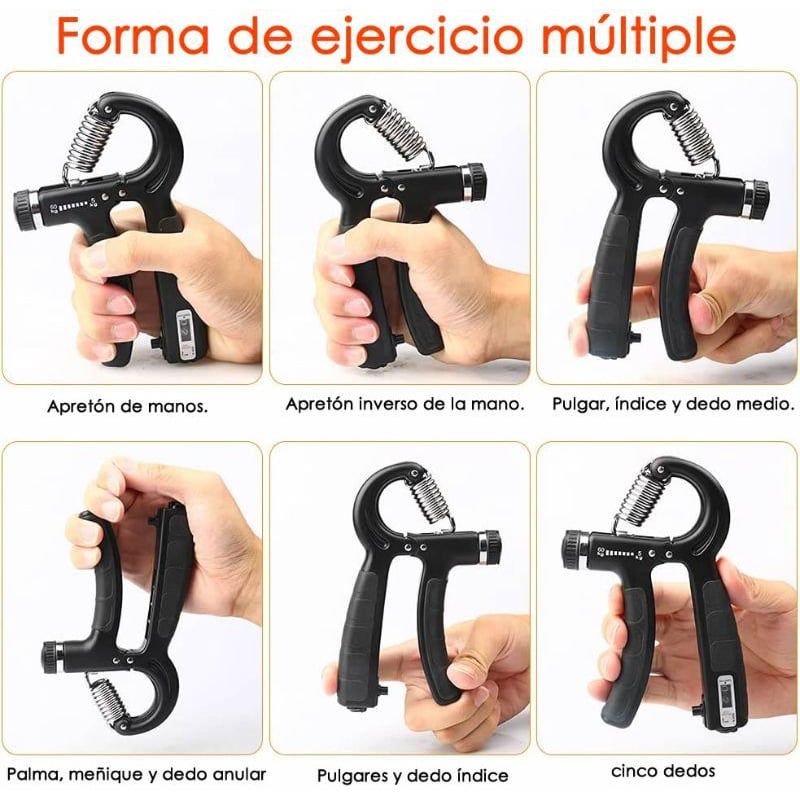 ¡Ejercitador Fortalece tus manos en cualquier lugar!