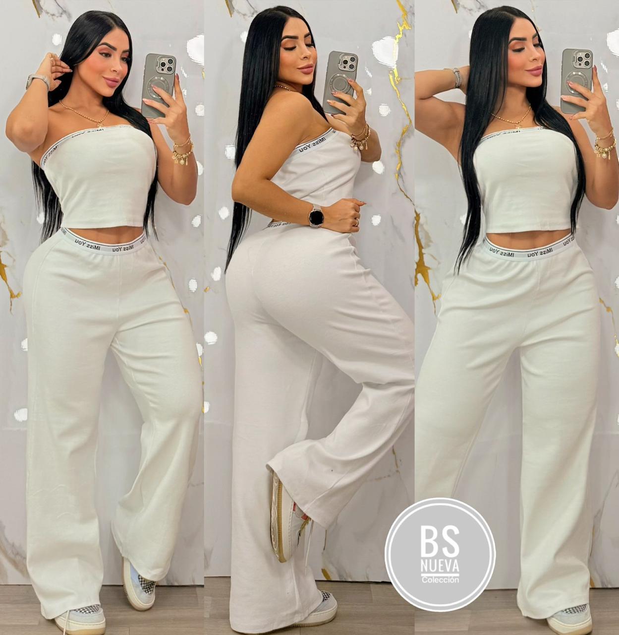 CONJUNTO PANTALON LARGO IMPORTADO
