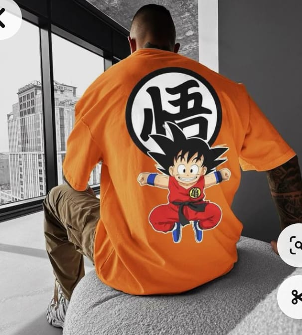 Camiseta amplia