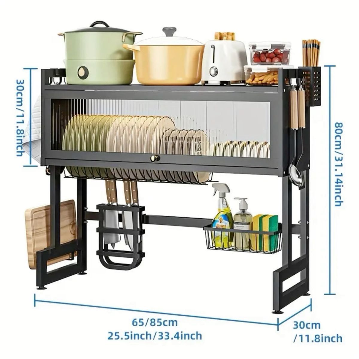 ORGANIZADOR DE LOZA 65CM
