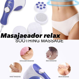 Masajeador Eléctrico de Mano - Alivio Relajante en Todo el Cuerpo