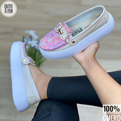 COMBO MOCASIN  Y BOLSO 💯CUERO