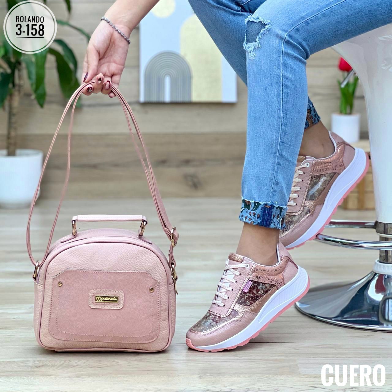 COMBO BOLICHERO CUERO
