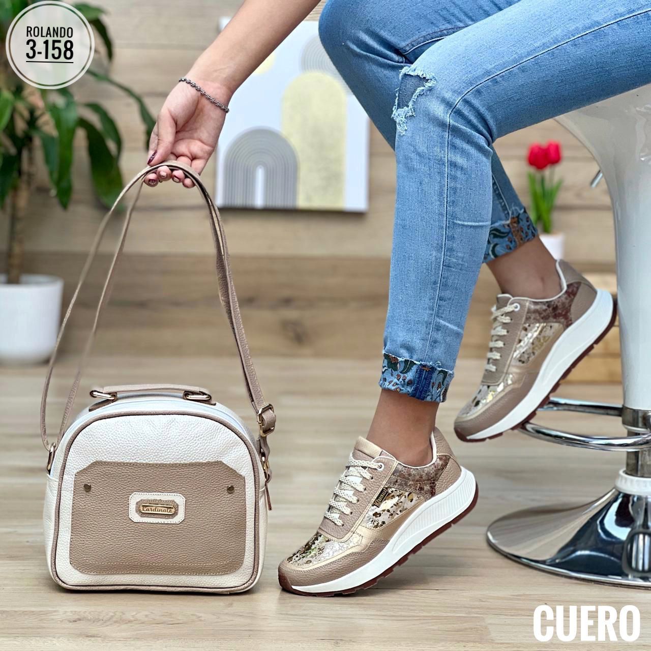 COMBO BOLICHERO CUERO