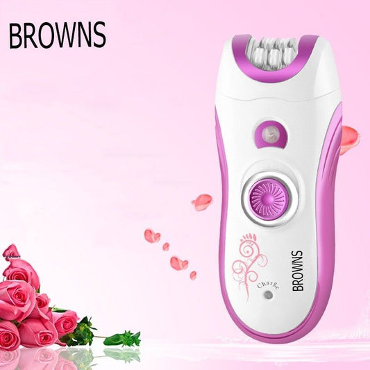 Depiladora y Kit de Cuidado Femenino Kemei KM-3066 – 5 en 1 Recargable