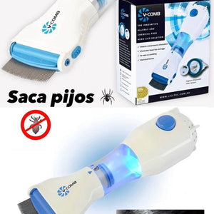 Peine Eléctrico Antipiojos con Succión – Eficaz, Rápido y Sin Químicos