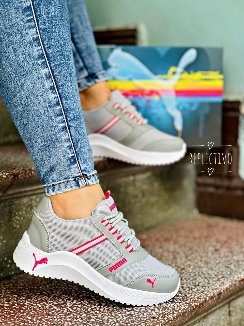 PUMA REFLECTIVOS DAMA