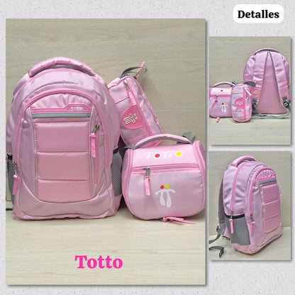 BOLSO TOTTO TRIO COLOR BIRLLANTE