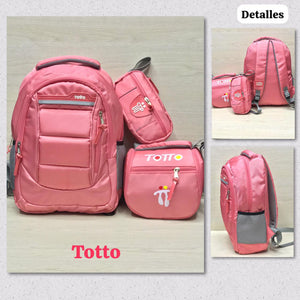 BOLSO TOTTO TRIO COLOR BIRLLANTE