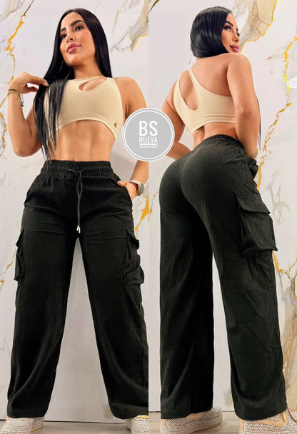 PANTALON 💕TIPO CARGO