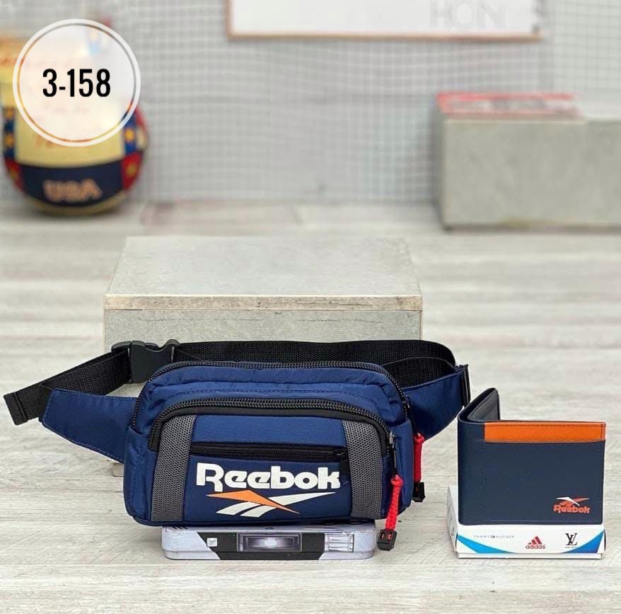 Combo Canguro + Billetera Reebok