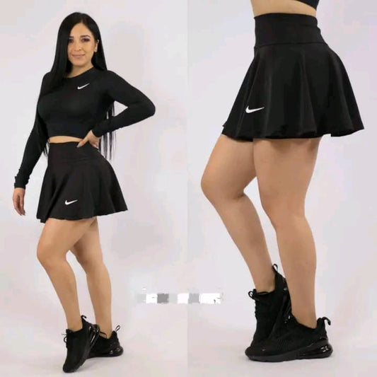 Falda Short + Buzo Nike
