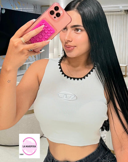 BLUSA DAMA CORTA