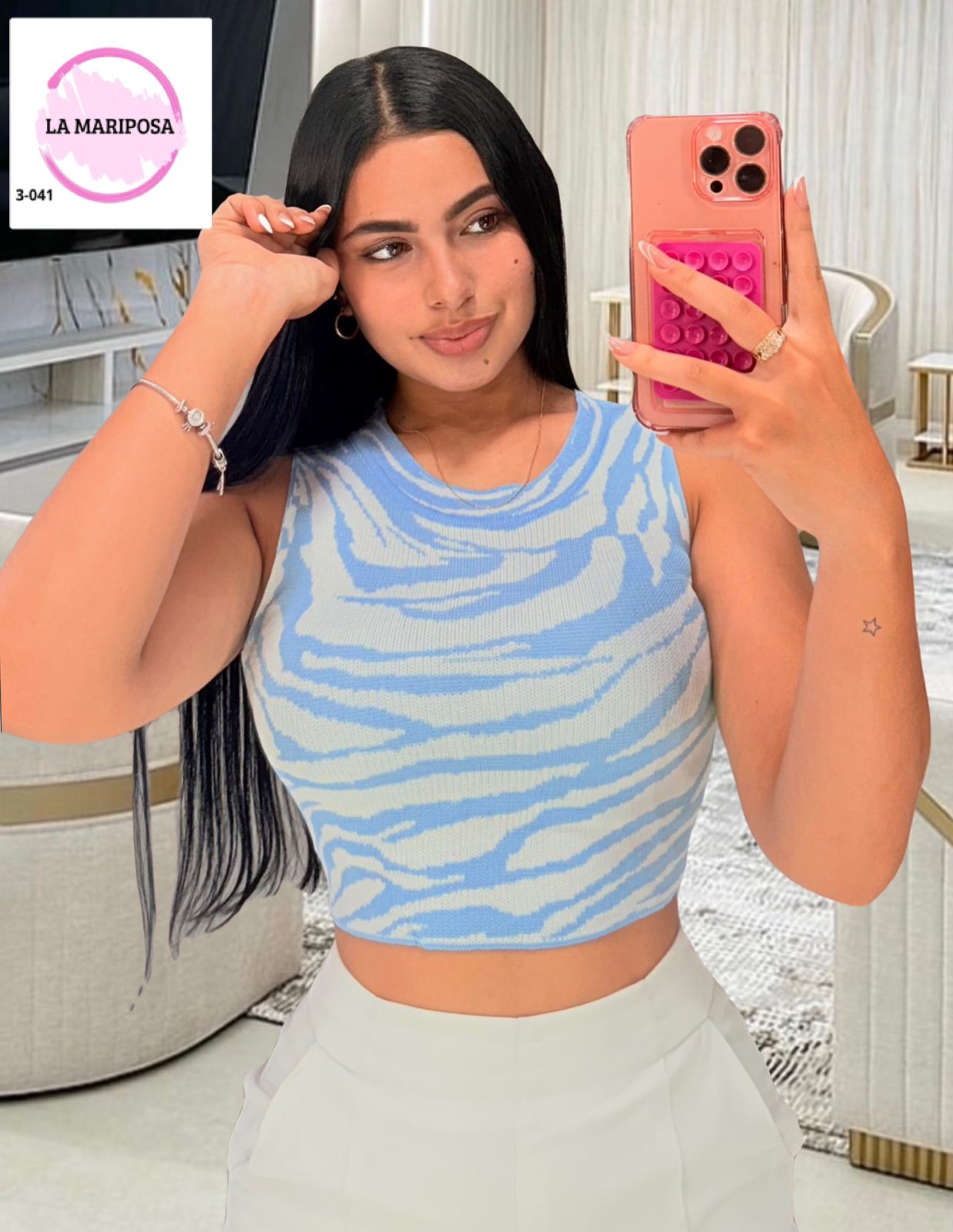 BLUSA RAYAS DAMAS