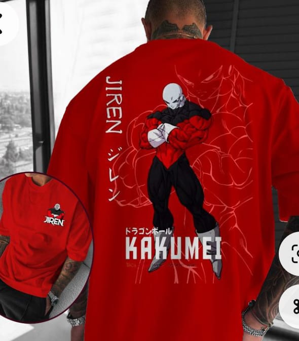 Camiseta amplia