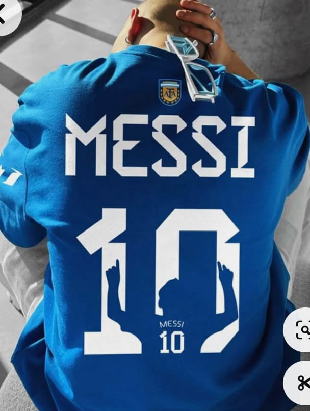 Camiseta amplia