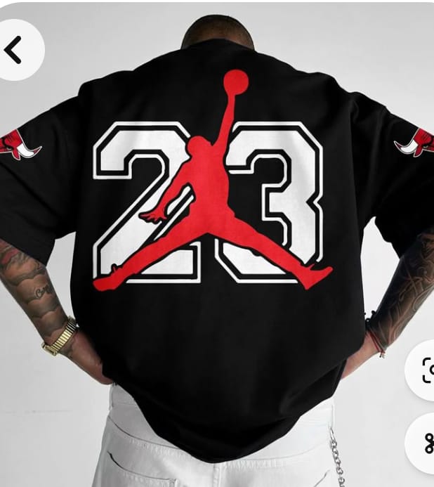 Camiseta amplia