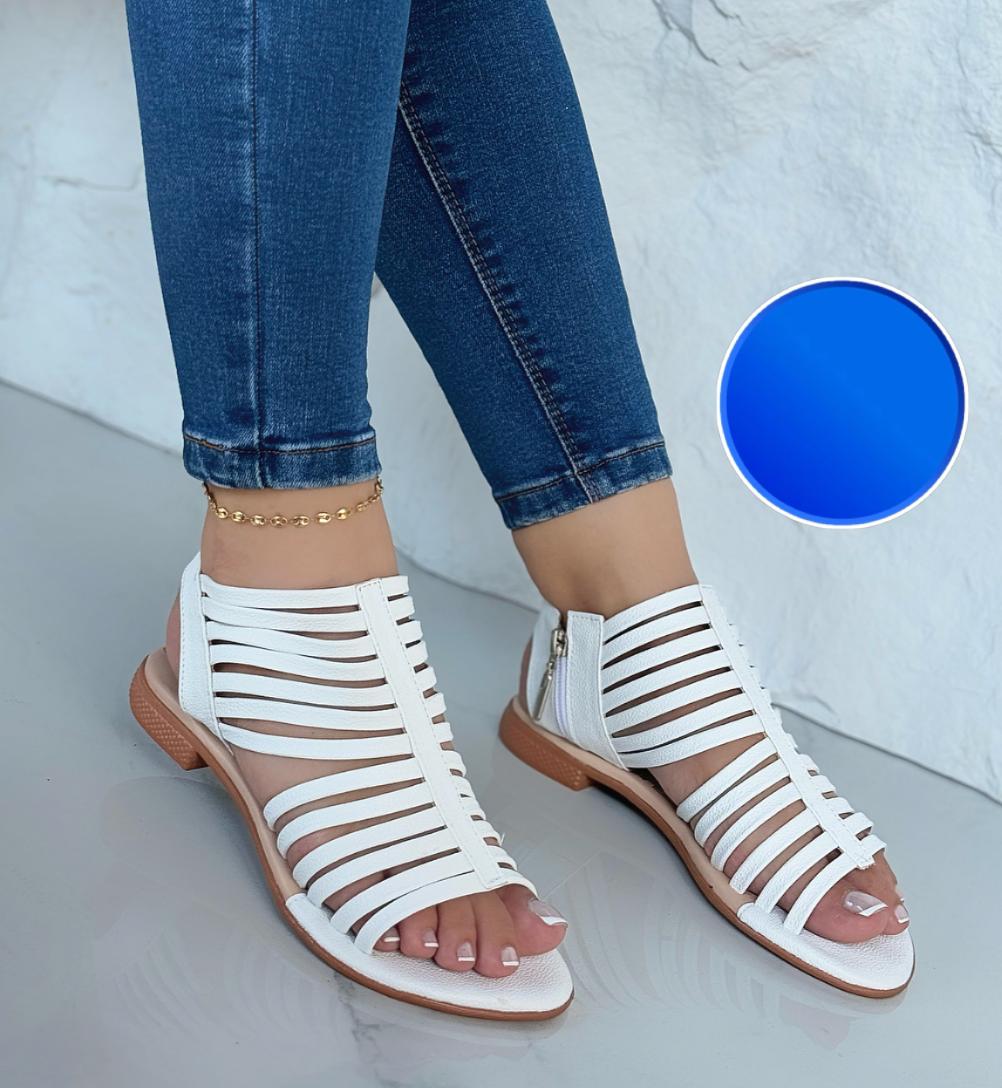 SANDALIAS DAMA TRENSADA
