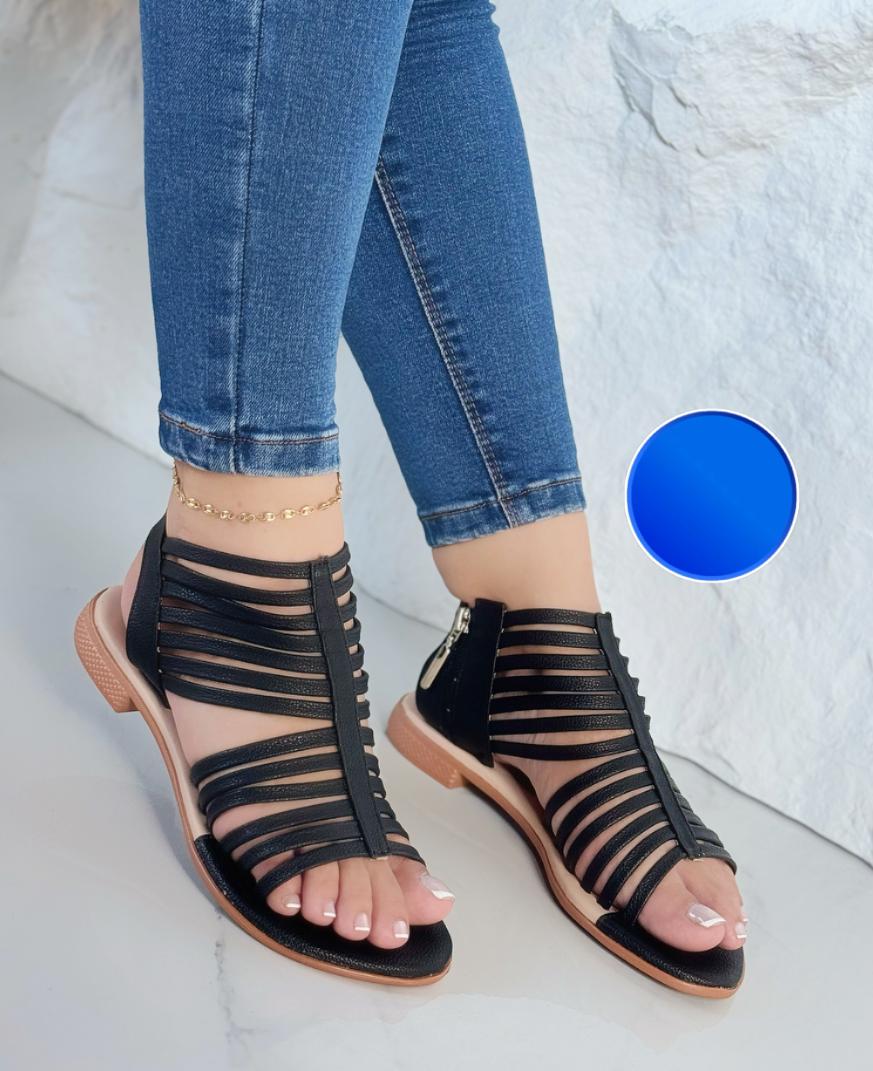 SANDALIAS DAMA TRENSADA